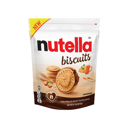 Nutella Biscuits Hazelnut Spread Filled Cookie 9.7oz