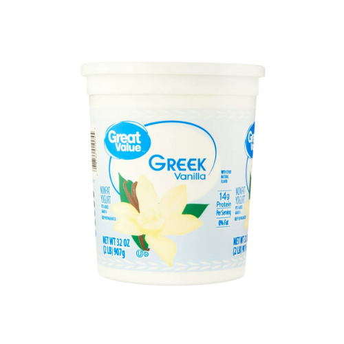 Great Value Vanilla Greek Yogurt 32oz