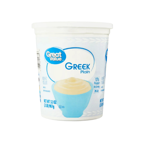 Great Value Plain Greek Yogurt, 32oz