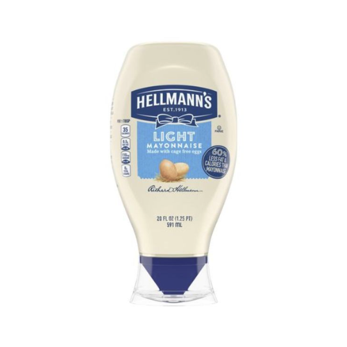 Hellmann's Light Squeeze Mayonnaise 20oz