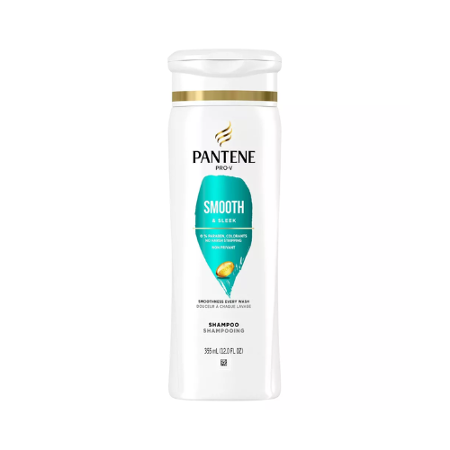 Pantene Smooth & Sleek Shampoo 12oz