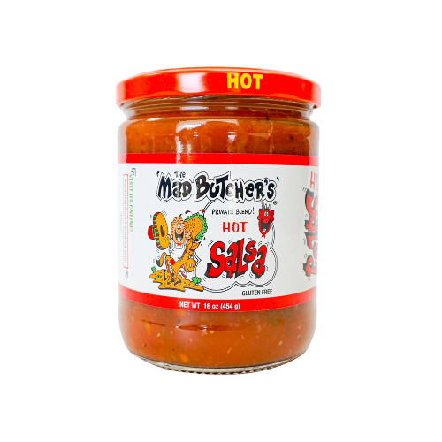 The Mad Butcher's Hot Salsa 16 oz