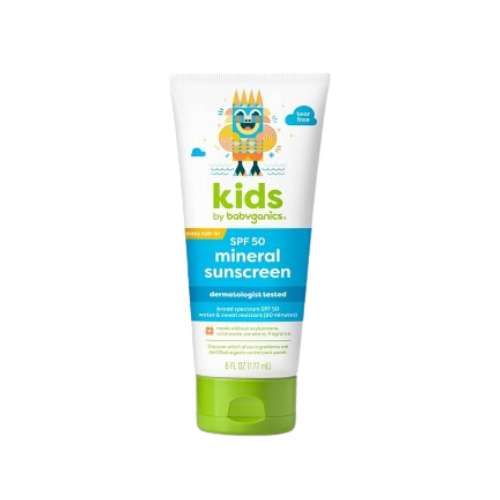 BabyGanics Mineral-Based Sunscreen Lotion, SPF 50, 6fl oz