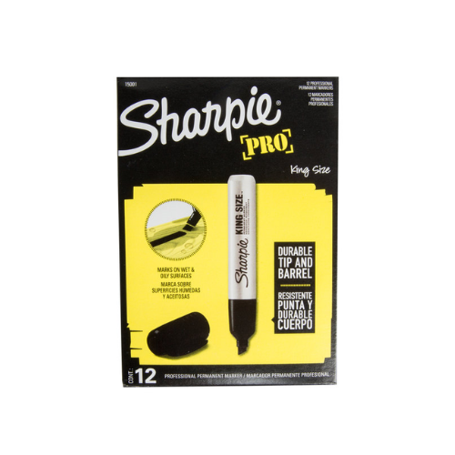 Sharpie Large Chisel Tip Permanent Marker 12ct