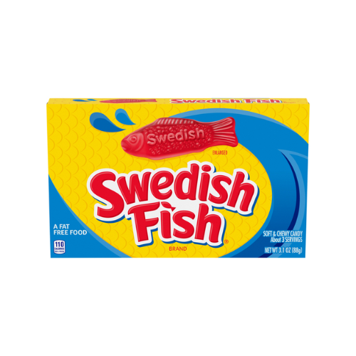 Swedish Fish 3.1oz Theater Box 12ct