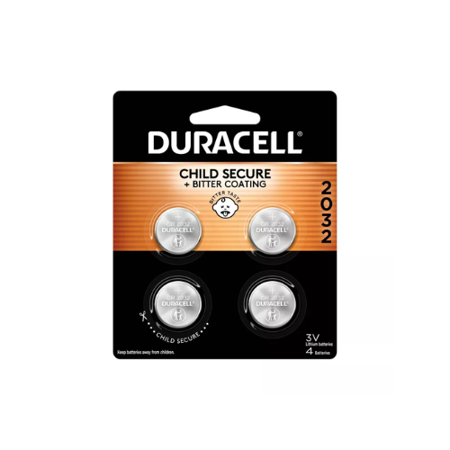 Duracell CR2032 Batteries 4ct