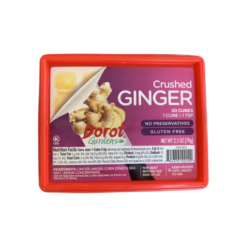 Frozen Crushed Ginger  Cubes 2.5oz