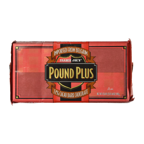 Pound Plus 72% Cacao Dark Chocolate Bar