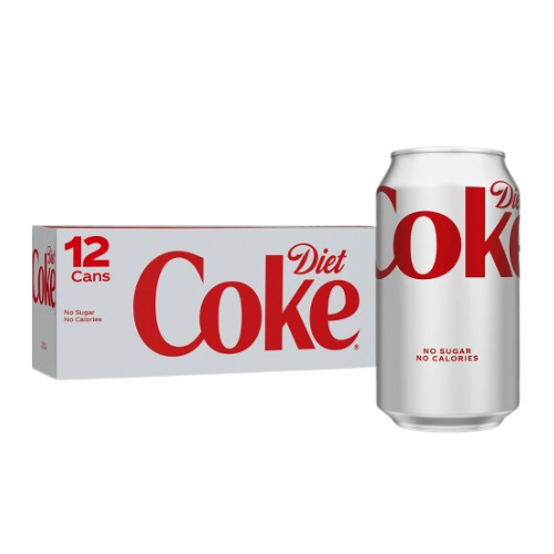 Coca-Cola Diet Coke Soda Cans 12fl oz x 12pk