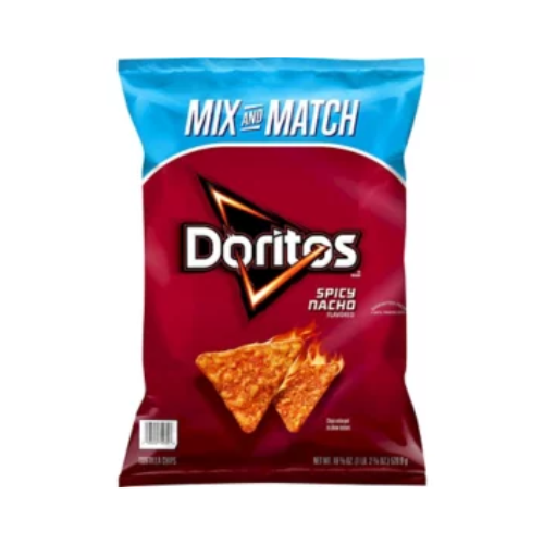 Doritos Spicy Nacho Flavored Tortilla Chips 18.38oz