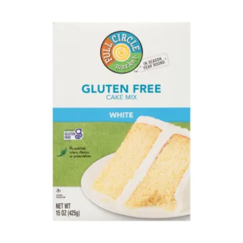 Full Circle Gluten Free White Cake Mix 15oz