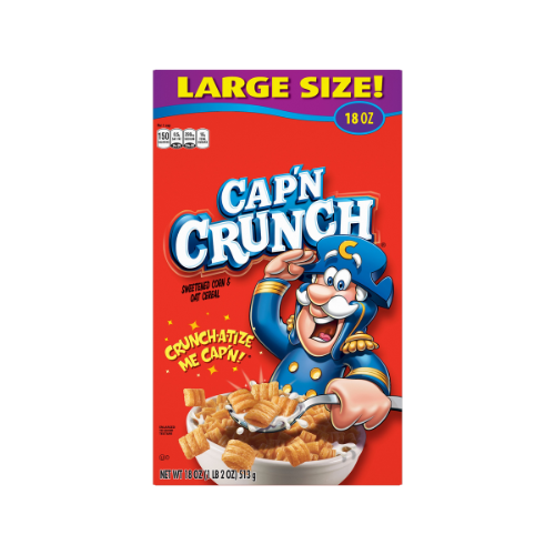 Cap'n Crunch Original Crunch Breakfast Cereal 18oz