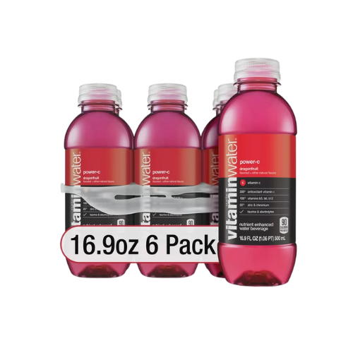 Glaceau Power- C Dragonfruit Vitamin Water 16.9fl oz x 6pk