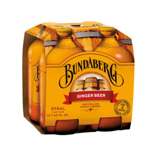 Bundaberg Ginger Beer 12.7fl oz x 4pk