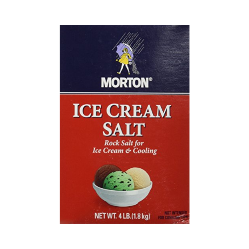 Morton Ice Cream Salt 4 LB