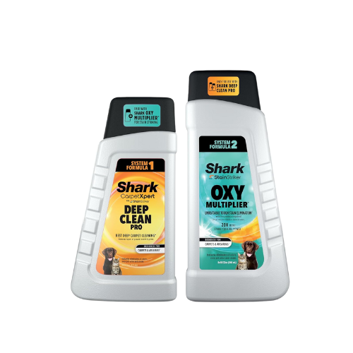 Shark StainStriker Complete Bundle OXY Multiplier 32oz and Deep Clean Pro 16oz