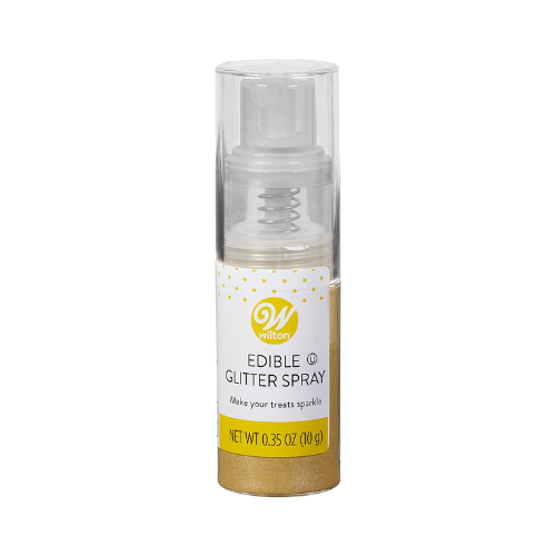 Wilton Gold Edible Glitter Spray .35oz