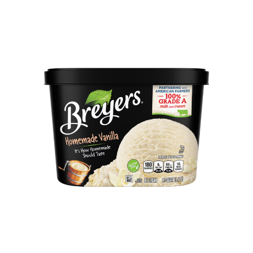 Breyers Homemade Vanilla Ice Cream 1.5qt