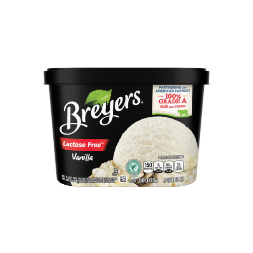 Breyers Lactose Free Vanilla Ice Cream 1.5qt