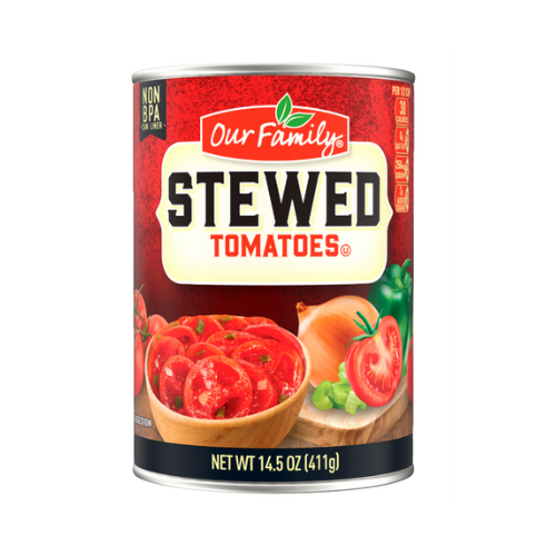 Our Family Stewed Tomatoes 14.5oz