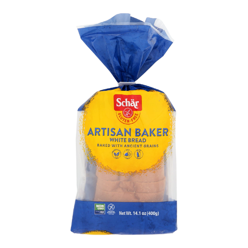 Schar Gluten Free Artisan Baker White Bread 14.1 oz