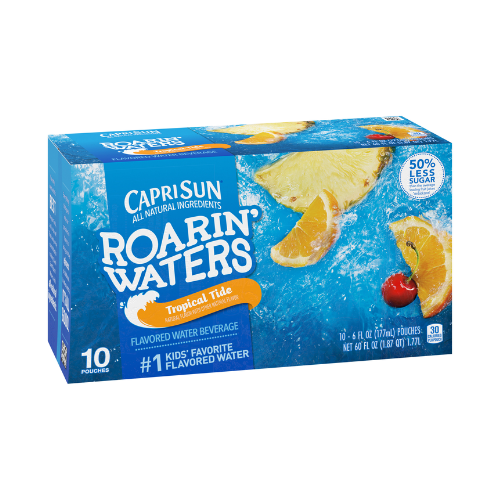 Capri Sun Roarin' Waters Tropical Punch 6fl oz x 10pk