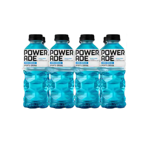 Powerade Zero Sugar Mixed Berry Sports Drink 20fl oz x 8pk