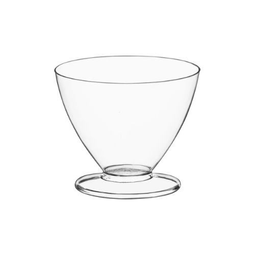 Choice Clear Plastic Dessert Cup 7oz /  10 ct