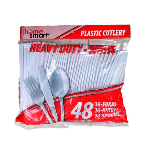 Home Smart Heavy Duty Cutlery 48ct