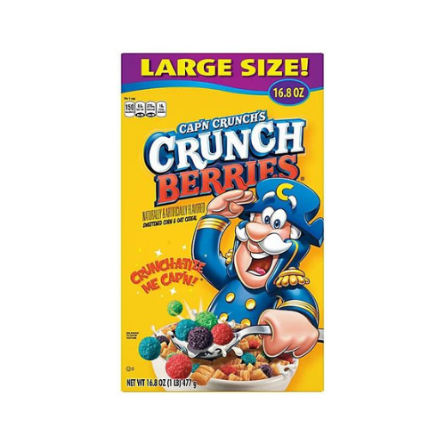 Cap'n Crunch Crunch Berries Cereal 16.8oz