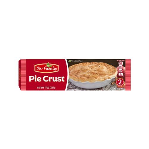 Our Family Dough Refrigerated Pie Crust 2ct