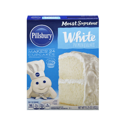 Pillsbury White Cake Mix 15.25oz