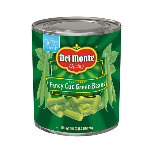 Del Monte Fancy Cut Green Beans 101oz