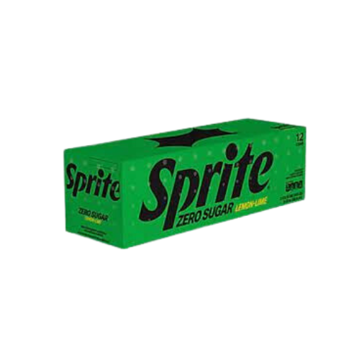 Sprite Lemon Lime Zero Sugar Cans 12fl oz x 12pk