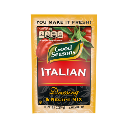 Good Seasons Salad Dressing & Recipe Mix Italian All Natural, .7 OZ