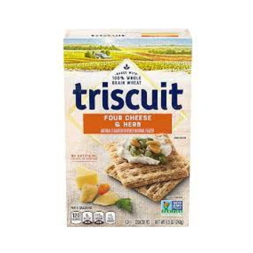 Nabisco Triscuit Four Cheese & Herb Crackers 8.5oz