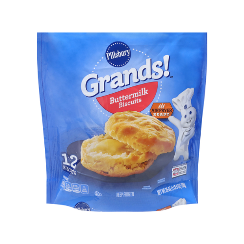 Pillsbury Grands Frozen Dough Buttermilk Biscuits 25 oz.