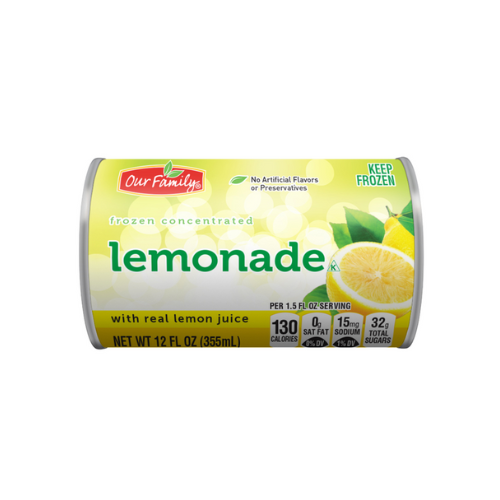 Our Family Frozen Lemonade 12oz