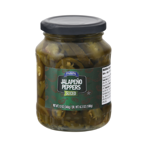 Pampa Nacho Sliced Jalapeno 12oz