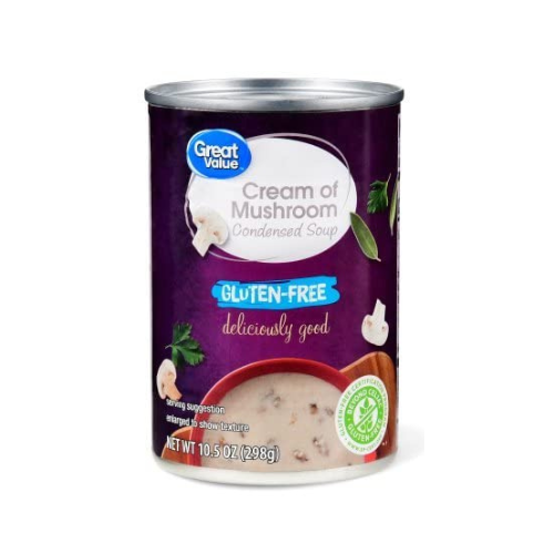 Great Value Gluten Free Cream of Mushroom Soup 10.5oz