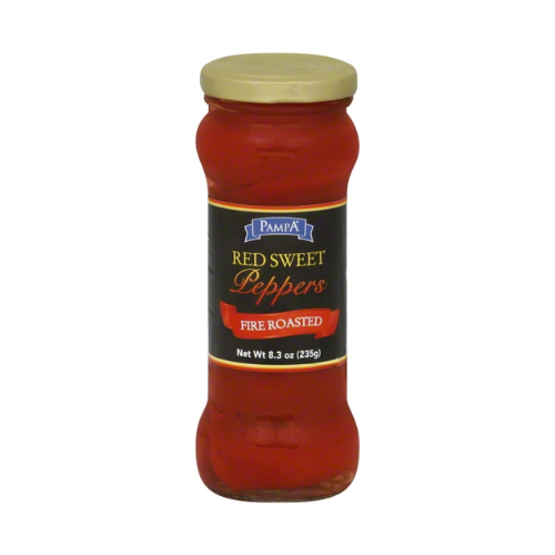 Pampa Red Sweet Peppers Fire Roasted 8.3oz