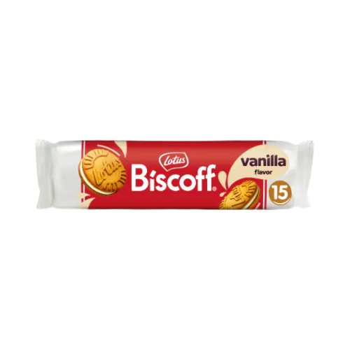 Lotus Biscoff Vanilla Sandwich Cookies 15ct