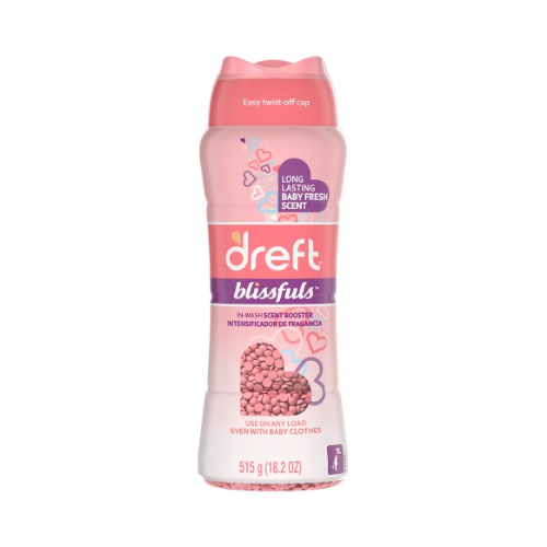 Dreft in Wash Scent Booster Blissfuls Baby Fresh Scent 18.2oz