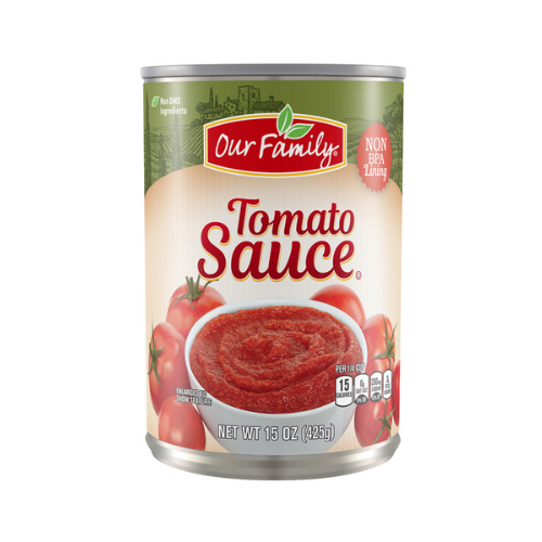 Our Family Tomato Sauce 15 oz