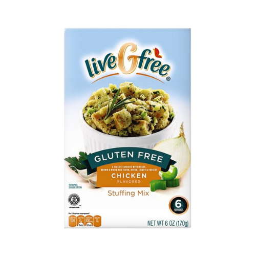 LiveGFree Gluten Free Chicken Stuffing Mix