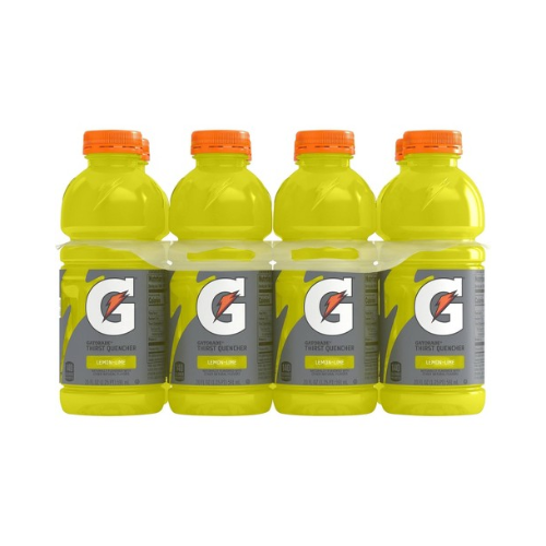 Gatorade Lemon Lime Bottles 20fl oz x 8pk