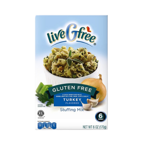 LiveGFree Gluten Free Turkey Stuffing Mix