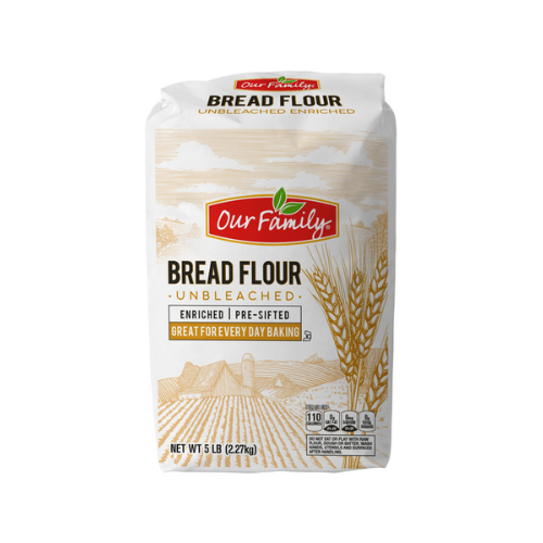 Our Family Unbleached Bread Flour 5 LB