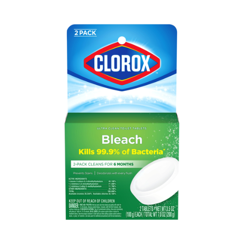 Clorox Cleaner Toilet Bowl Tablets 2ct 7oz