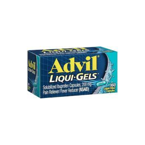 Advil Liqui-Gels 200 mg Pain Reliever/Fever Reducer (NSAID) 160ct